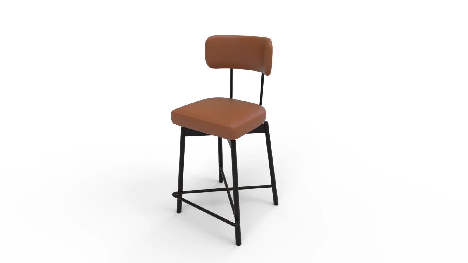 Maison Leather Counter Height Image 7