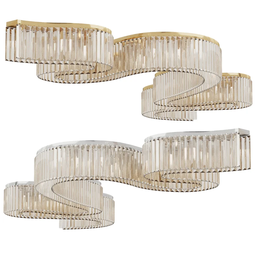 Spiral Chandelier set1 Image 1