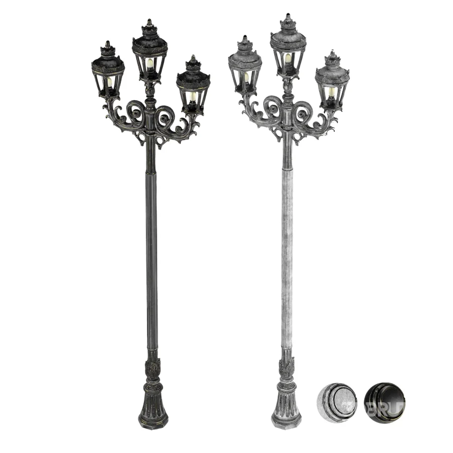 Victorian street lamp-01 Image 1