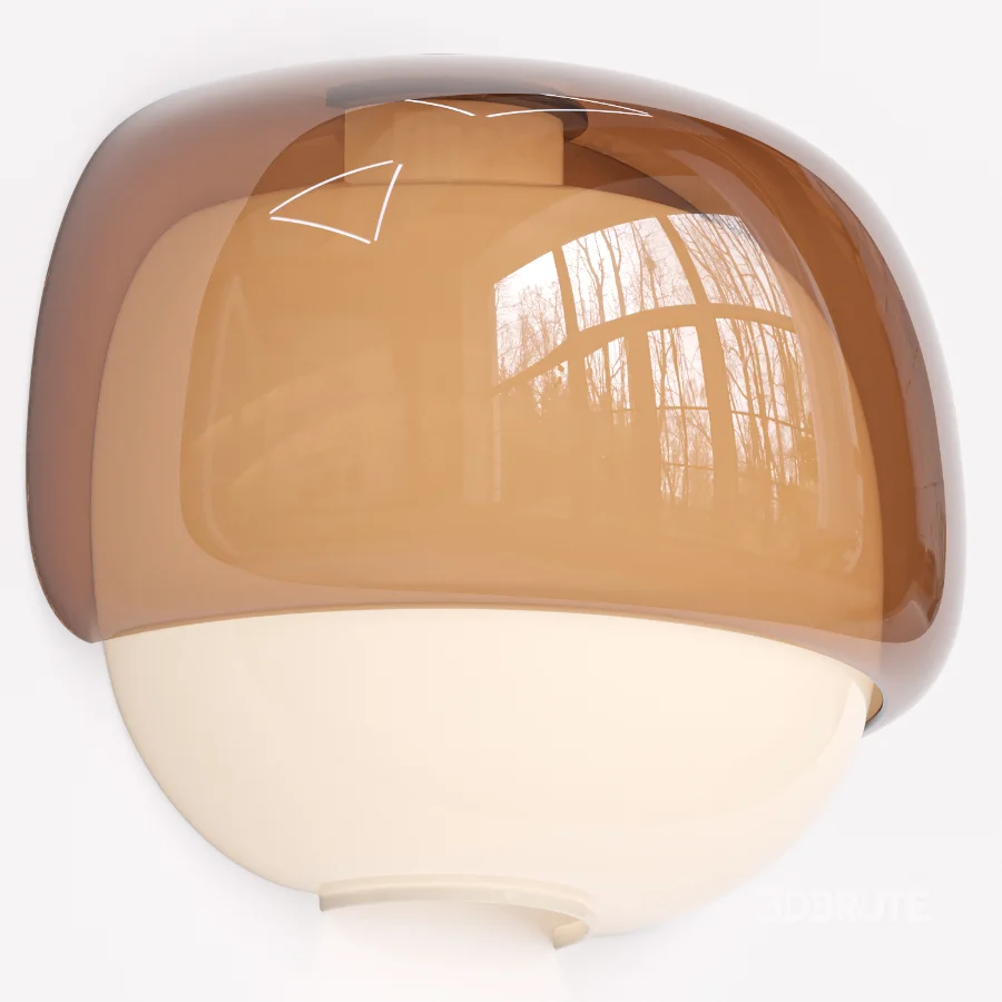 Clinco Retro Modern Mushroom Wall Lamp Image 1