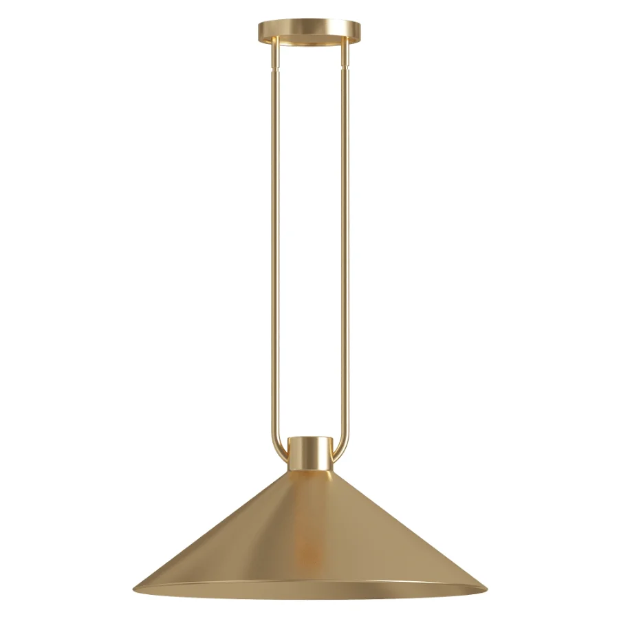 Vaxeuran Industrial Metal Cone Pendant Light Image 2
