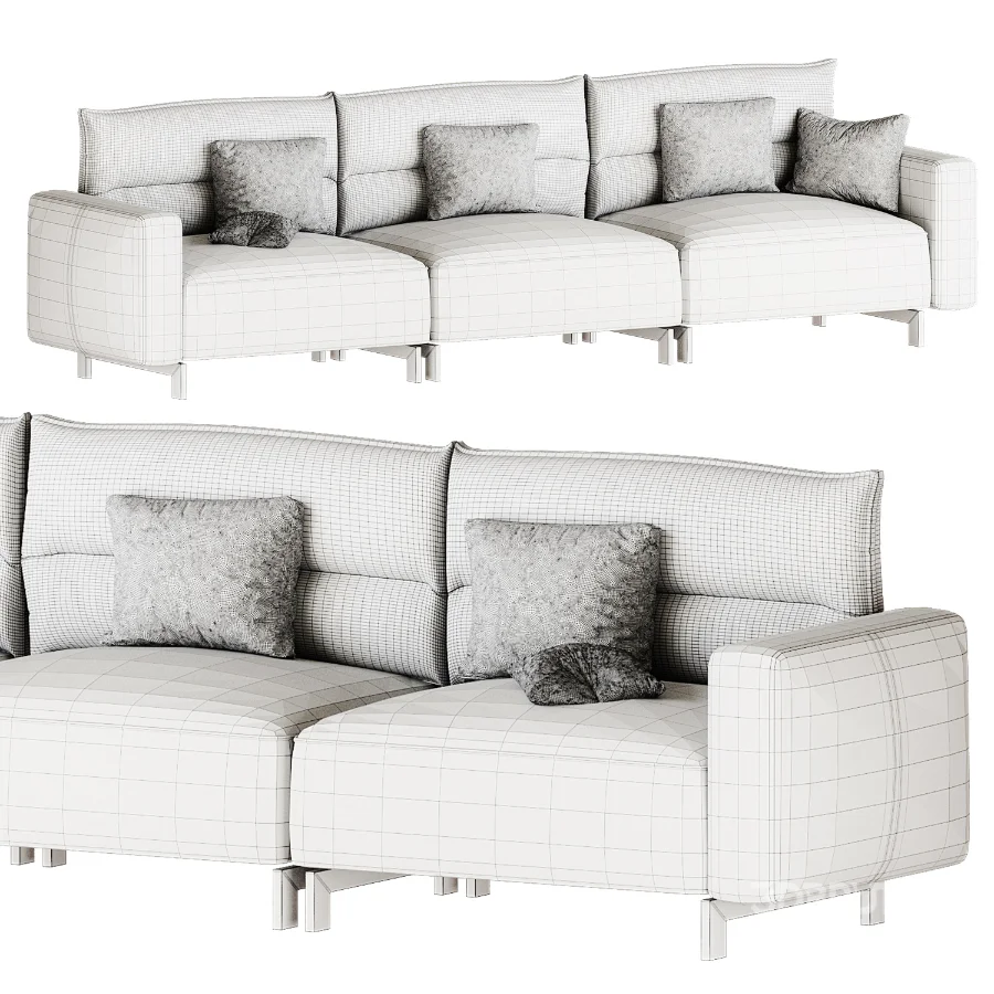 Aria Sofa By Saloni Image 4