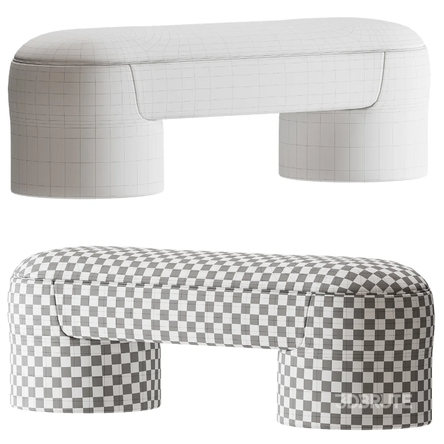 Ontario ottoman by Dantonehome Image 3