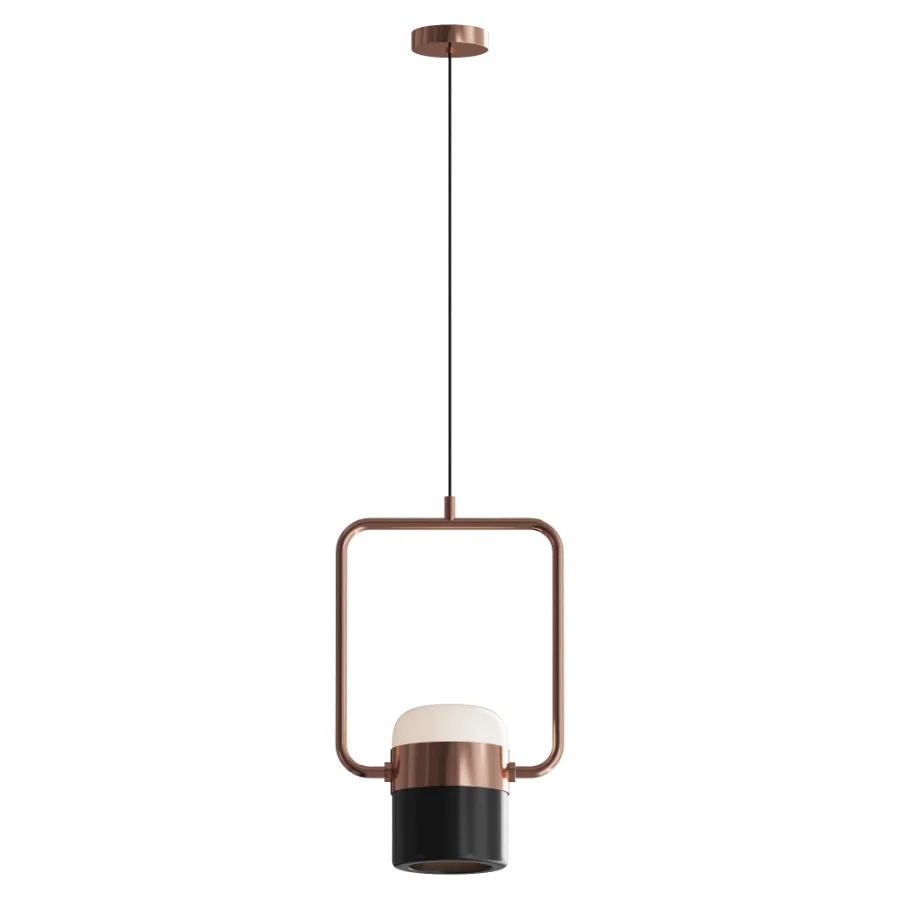White pendant light Image 2