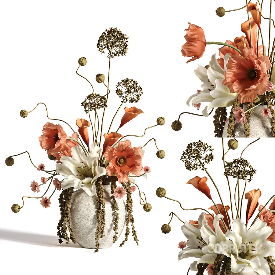 Terracotta Botanical Arrangement 59 Image 1