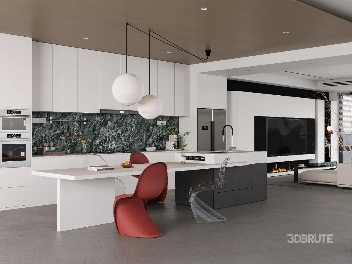 Modern dining room Image 1