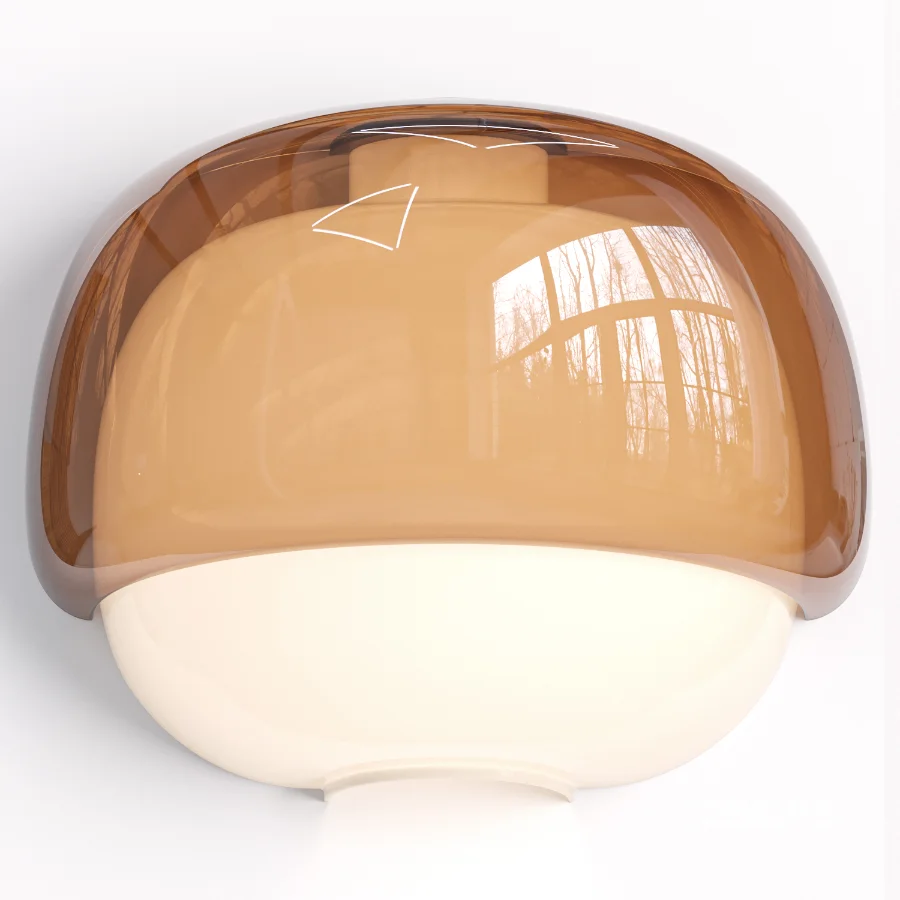 Clinco Retro Modern Mushroom Wall Lamp Image 3