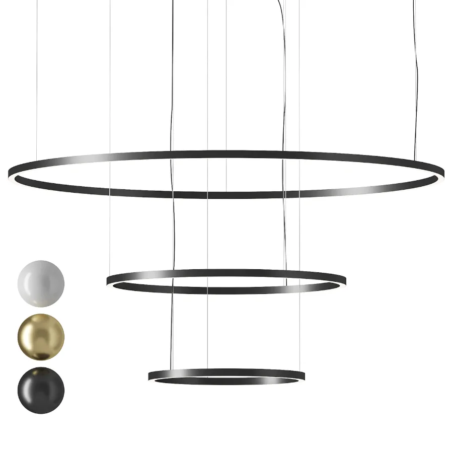 Luceplan Compendium Circle Suspension Lamp Image 3