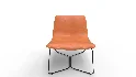 Tan Slope Lounge Chair - Thumbnail 1
