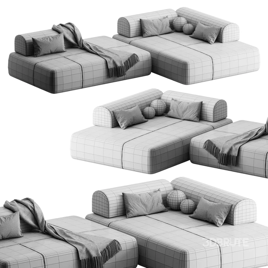 Vandeman Modular Corner Sofa by Kalibroom Image 4