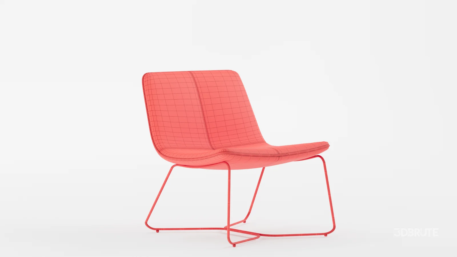 Tan Slope Lounge Chair Image 10