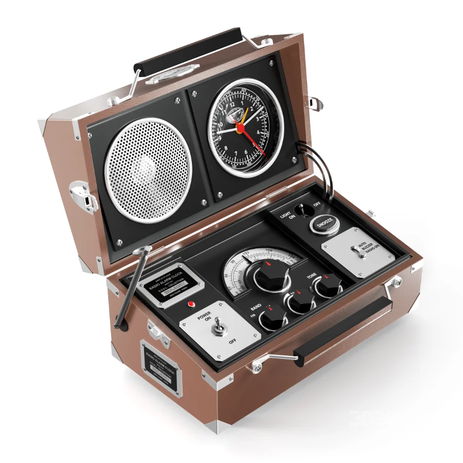 AM-FM Radio Alarm Clock Image 2