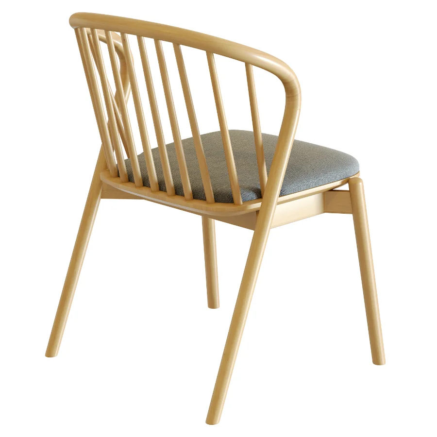 Oak Dining Chair Image 3
