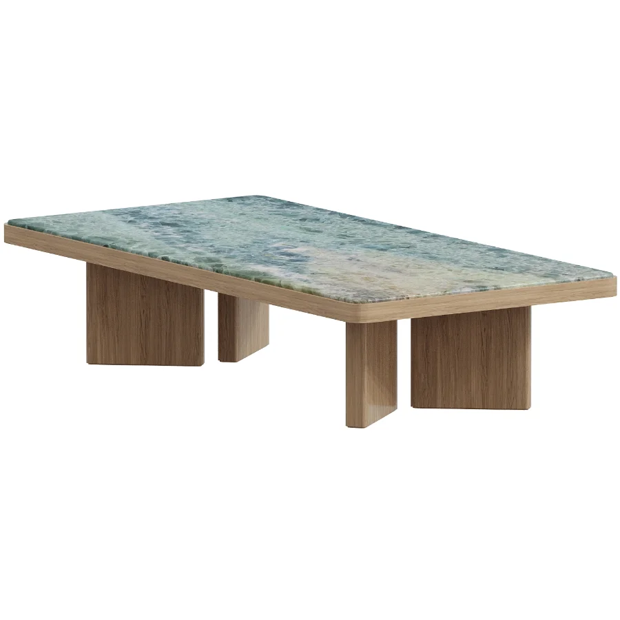 Rio 68 Rectangular Coffee Table by CB2 Image 2