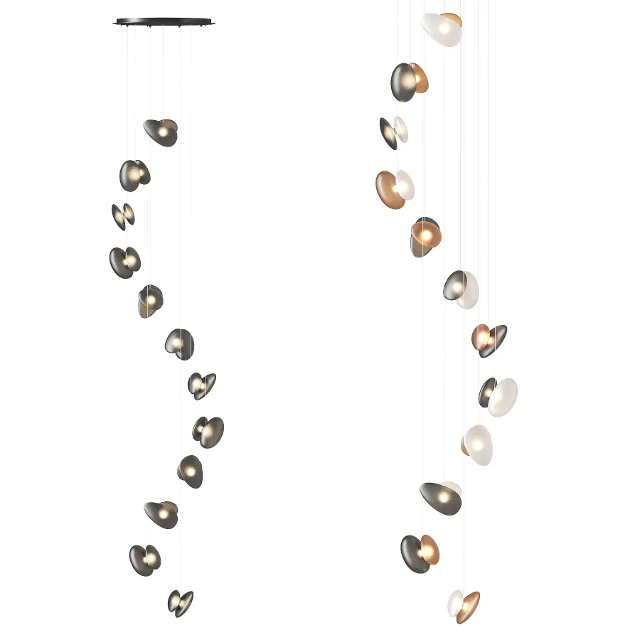 Pebble Linear 08 Chandelier Image 4
