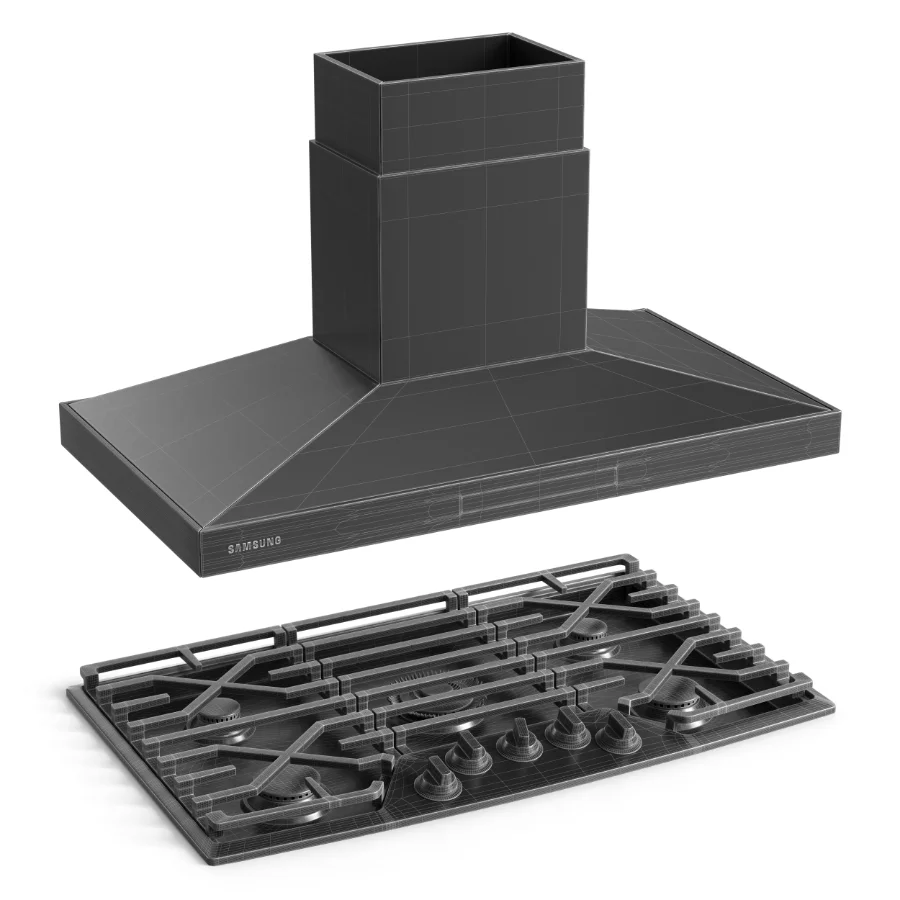 HOOD AND KITCHEN STOVE Image 6
