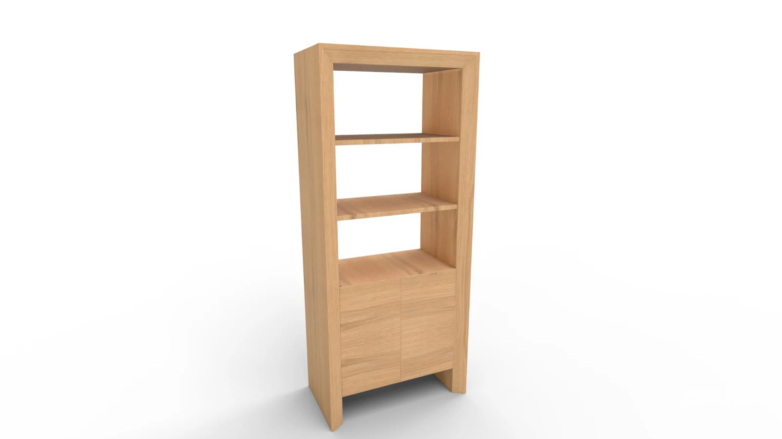 Baja Natural Storage Bookcase Image 7