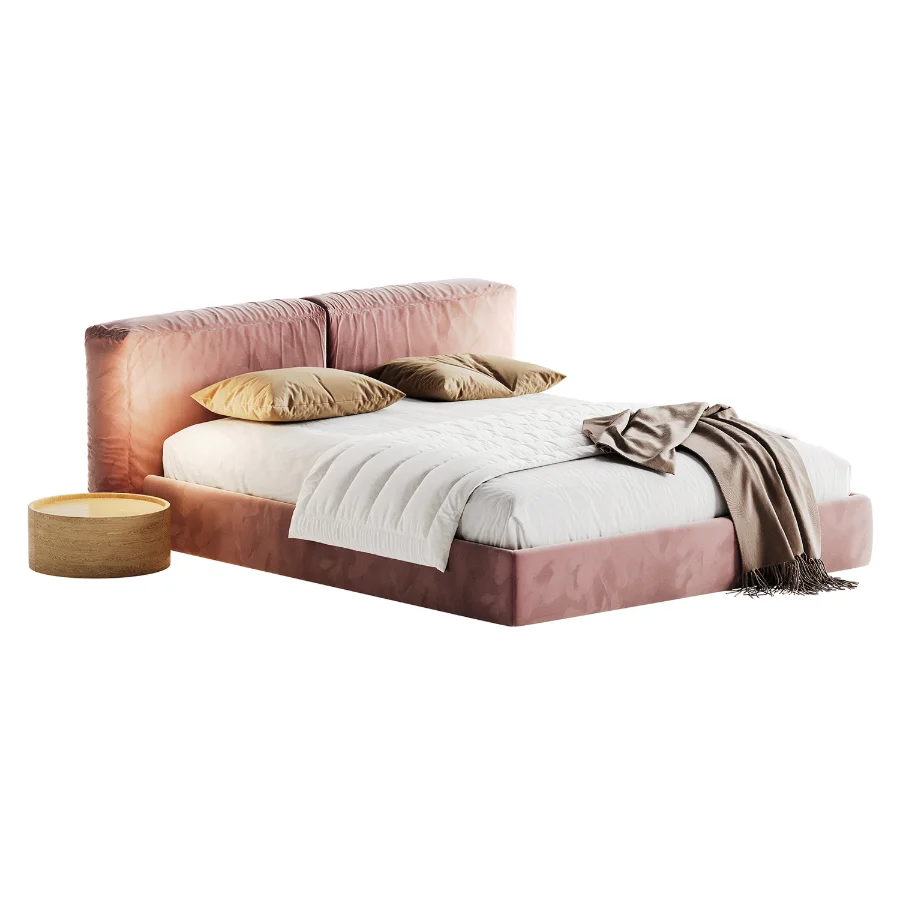 Modern Upholstered Bed Frame Image 2