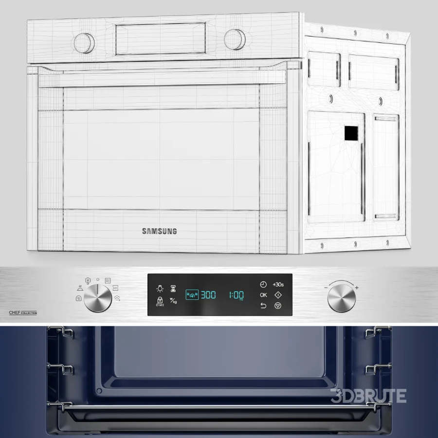 Gas Oven & Microwave Image 4