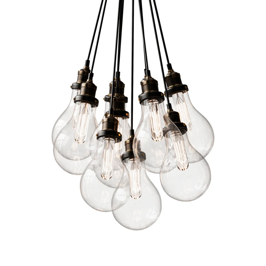 Big Bulbs Cluster Pendant Light Chandelier 03 Image 4