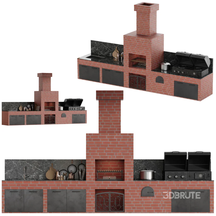 Outdoor Kitchen 02 Image 1