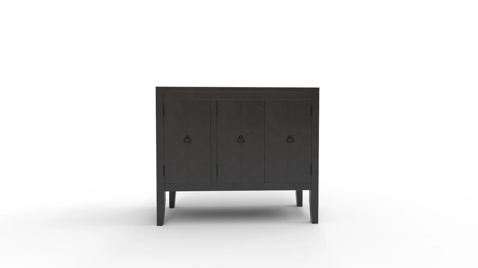 TallSolidWood Door Accent Cabinet Image 10