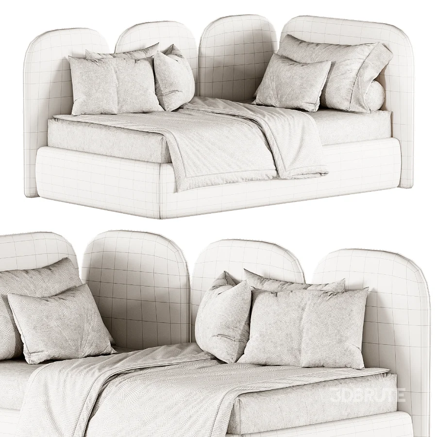 Lorens Tvin Kids Bed by Mebelform Image 2