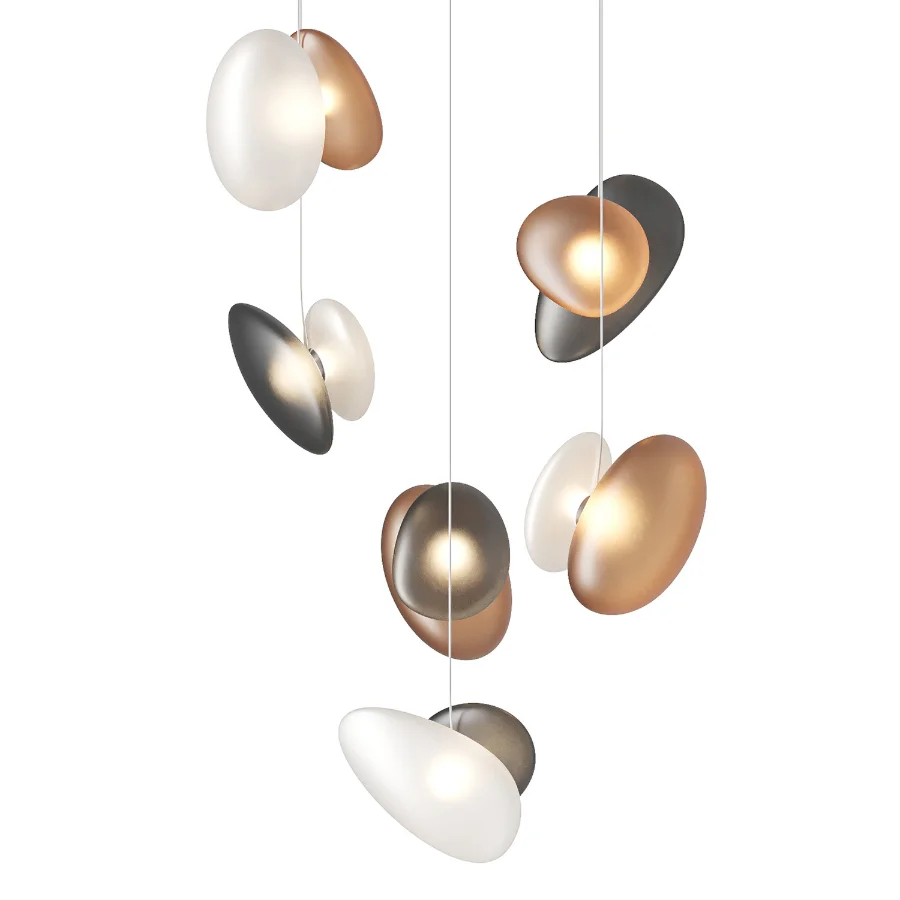 Pebble Linear 04 Chandelier Image 5