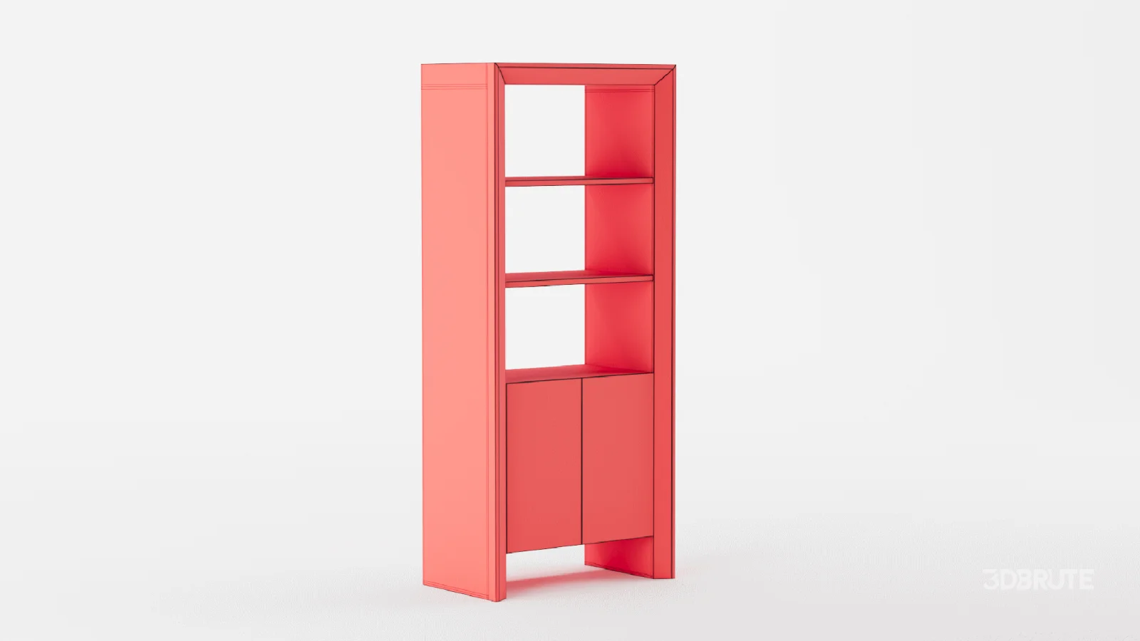 Baja Natural Storage Bookcase Image 12