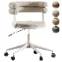 Ponty light gray office chair - Thumbnail 1