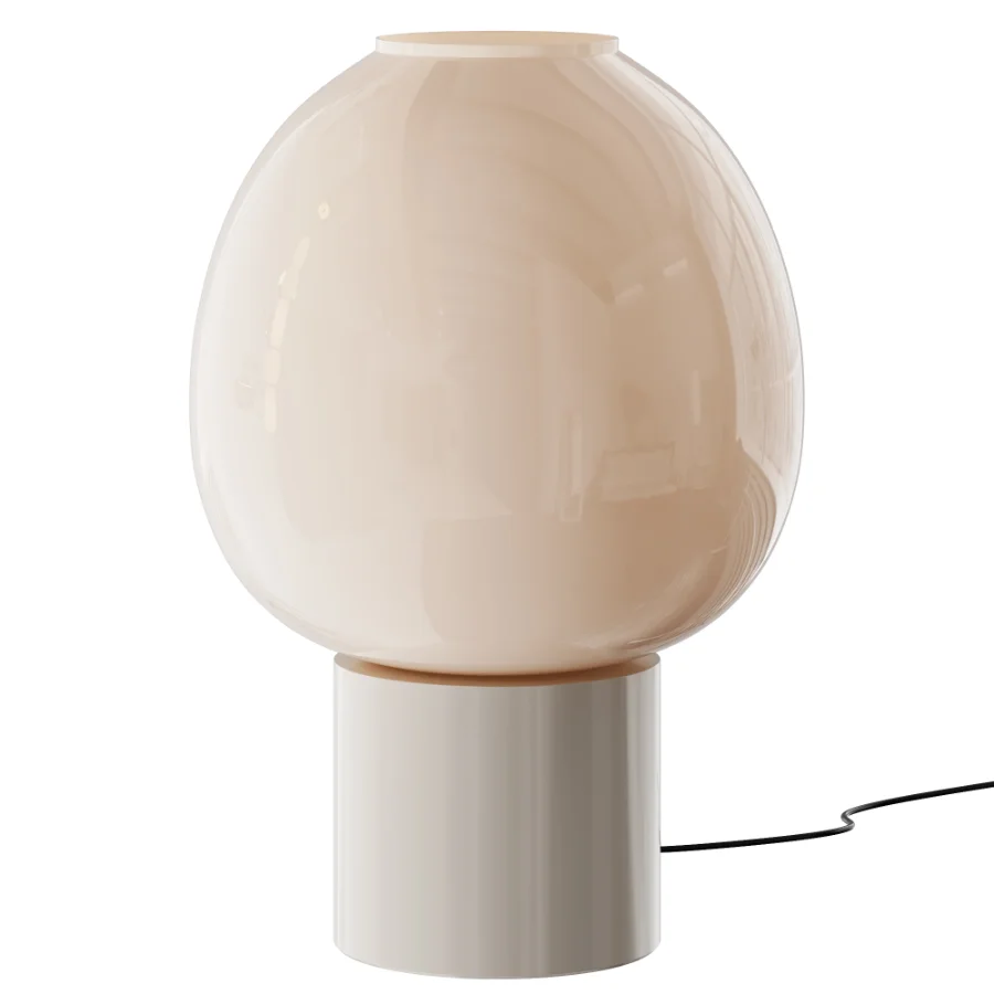 Glass Table Lamp Image 2