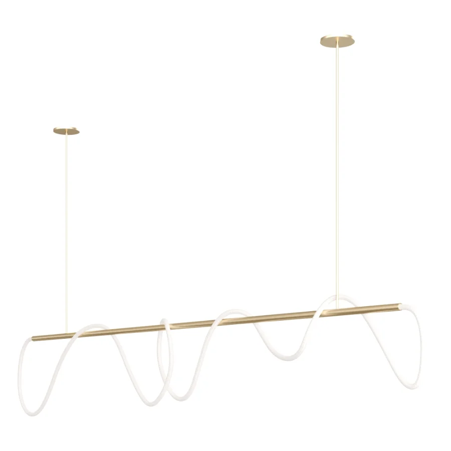 Festif Linear Pendant Lamp by Dbianco vol 5 Image 6