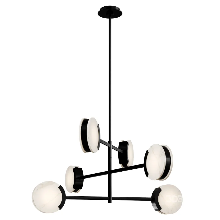 Melange 48″ Multi-Positional Chandelier by Visual Comfort Image 4