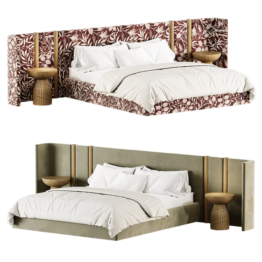 Japandi Double Bed 02 Image 5