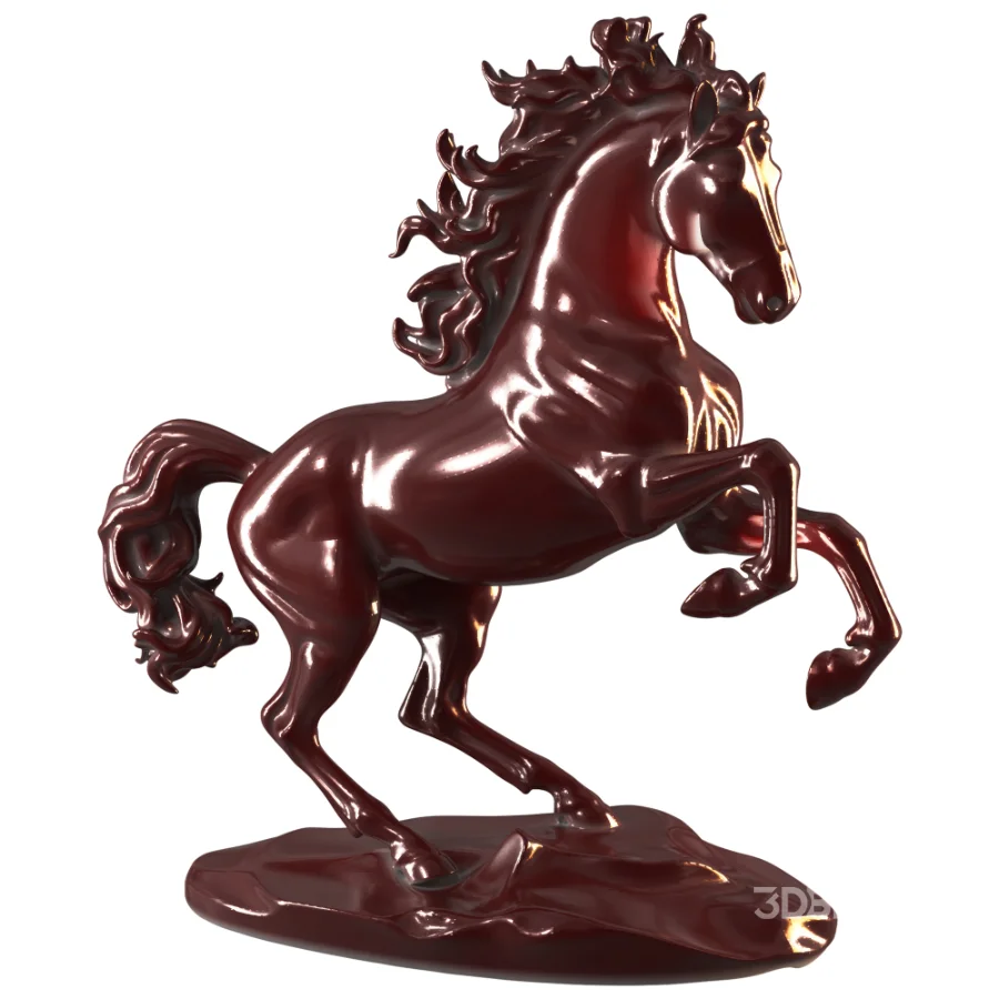 Decorative Horse Statue Image 3