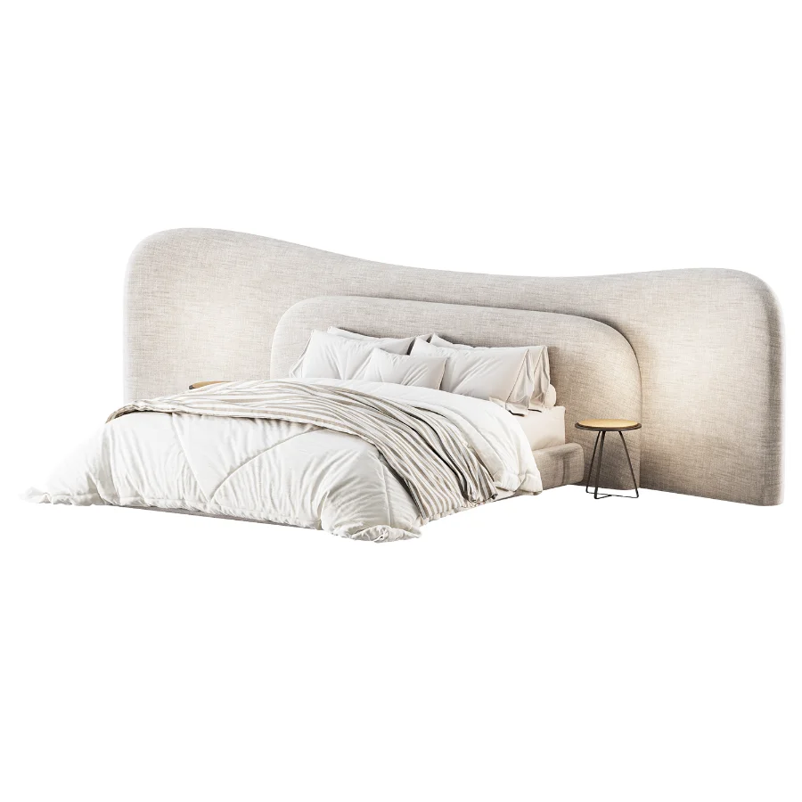 Modern Double Bed 07 Image 2