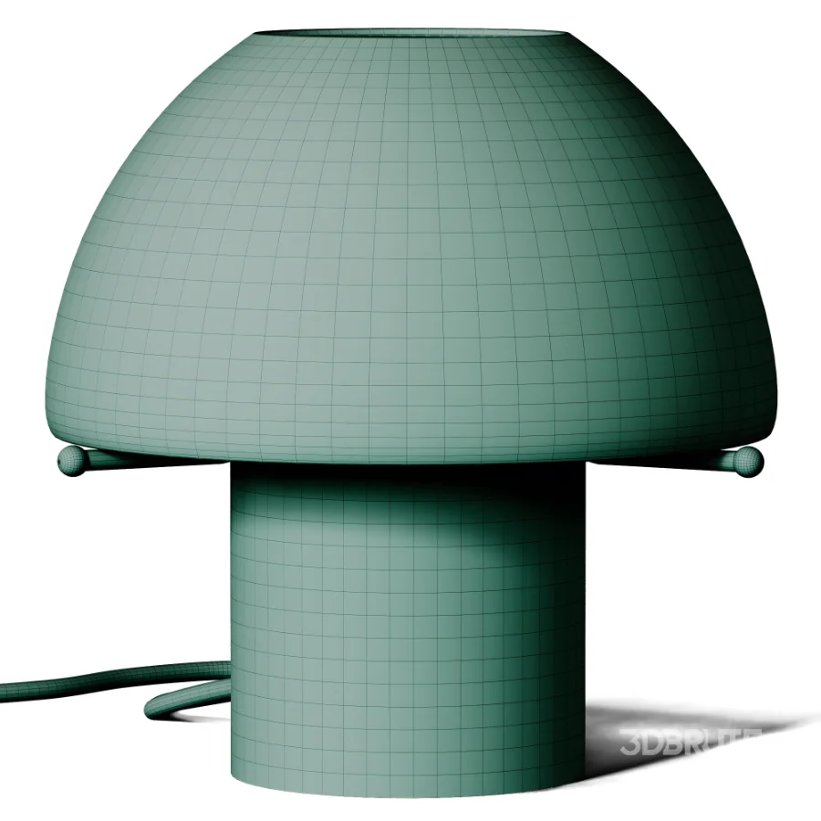 West Elm Emma Chamberlain Mushroom Table Lamp Image 4