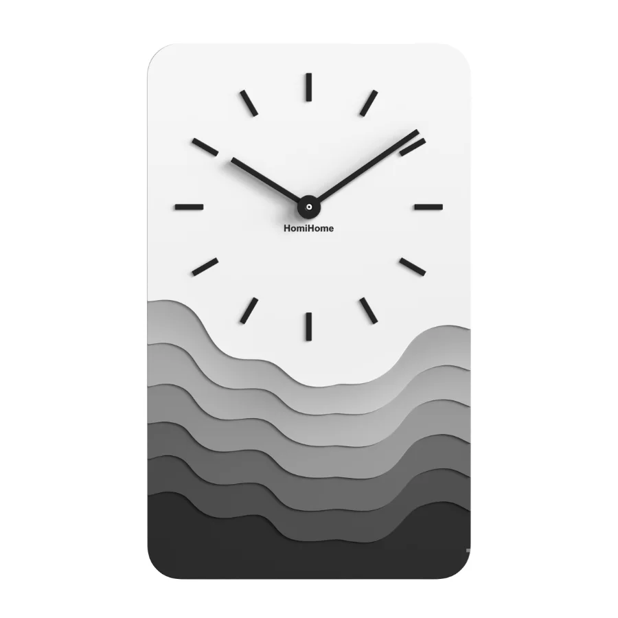 HomiHome Modern Design Wall Clock Image 2