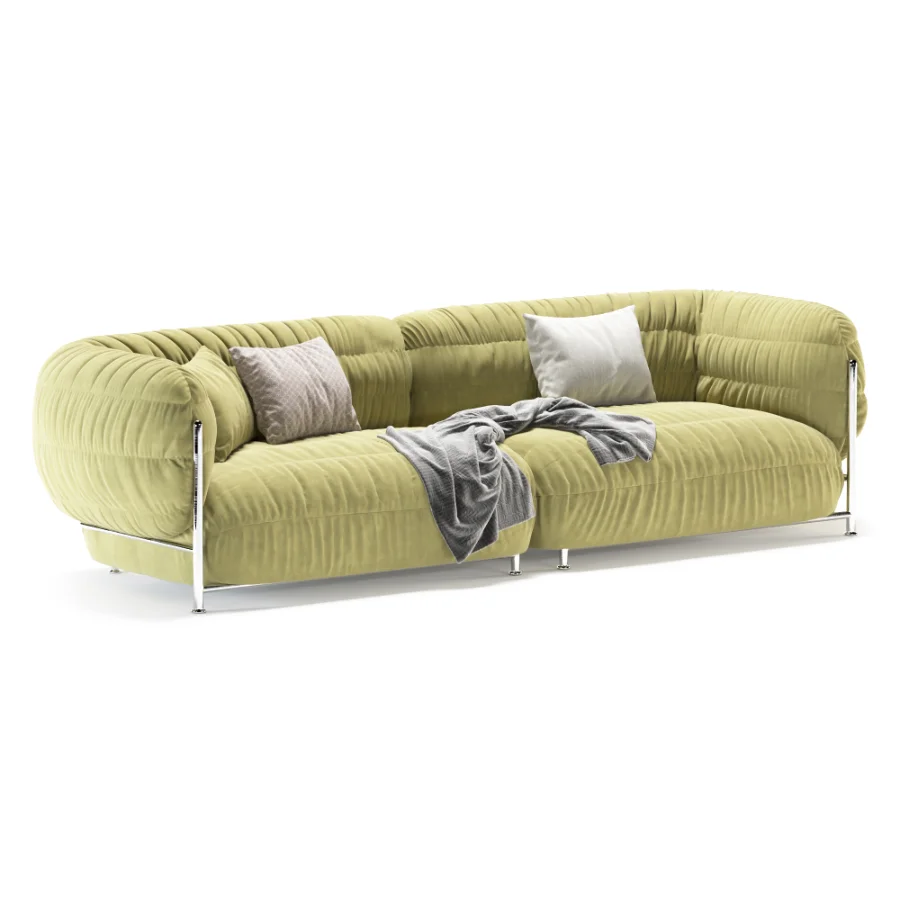 Honey Sofa Image 1