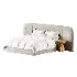 Julianne Upholstered Winged Bed - Thumbnail 1