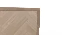 Herringbone Wood Accent Storage Cabinet With 2 Doors - Thumbnail 1