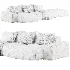 Teddy Vetsak modular sofa by westwing - Thumbnail 4
