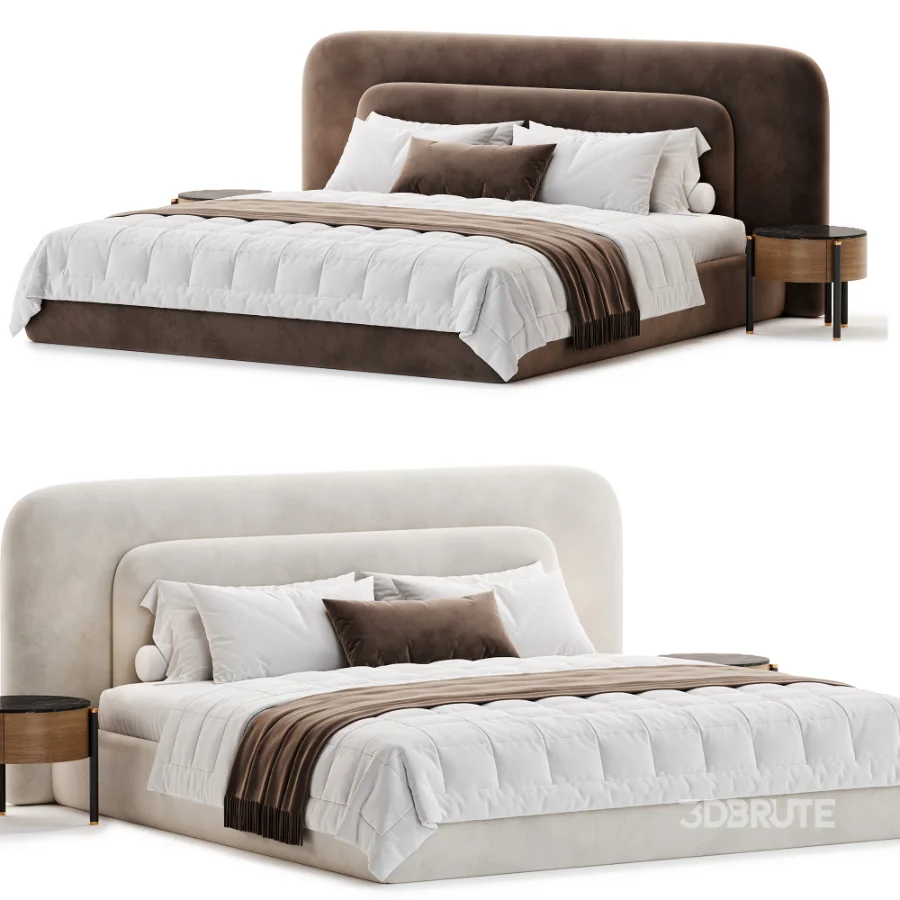 Modern Double Bed 11 Image 2