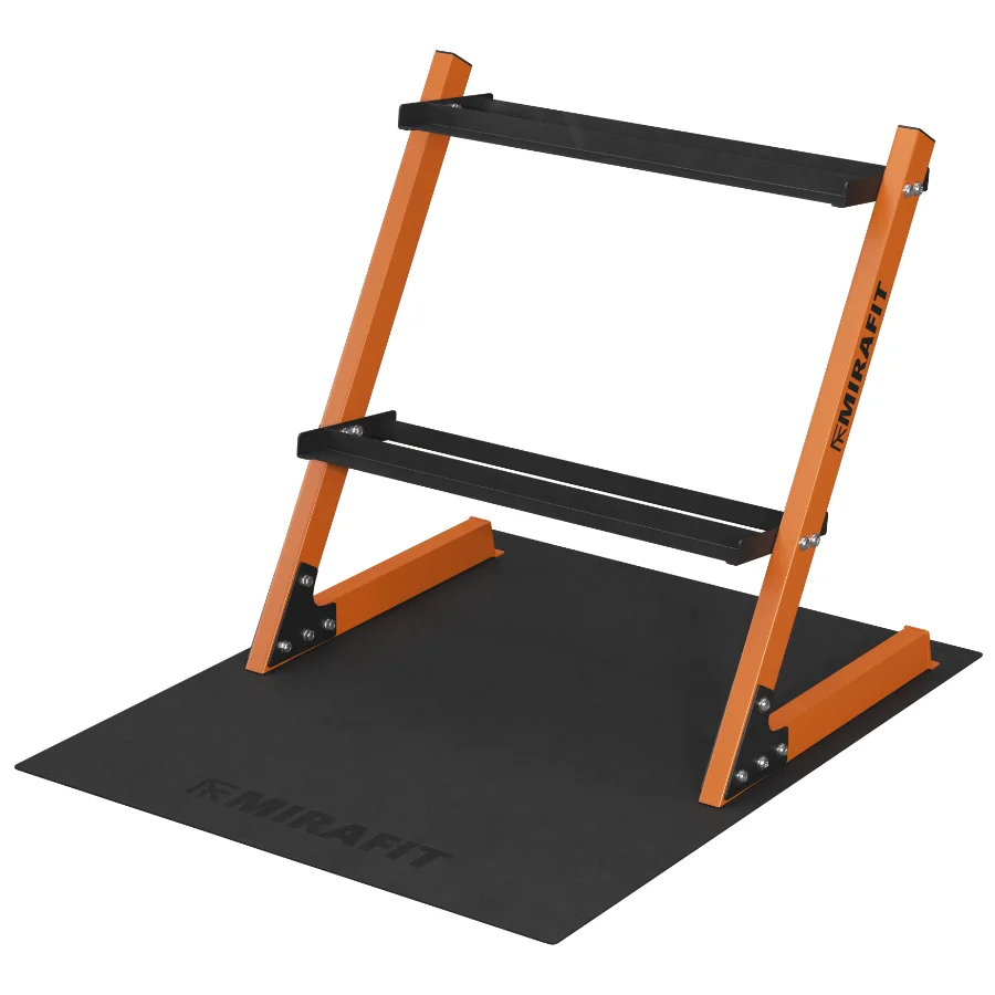 Mirafit_2_Tier_150kg_Dumbbell_Rack Image 5