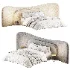 Modern Double Bed 07 - Thumbnail 4