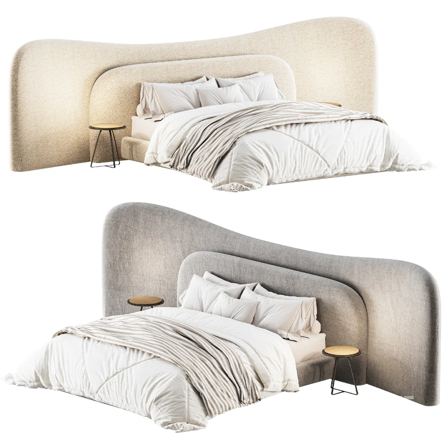 Modern Double Bed 07 Image 4