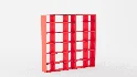 Aracelly Geometric Bookcase - Thumbnail 9