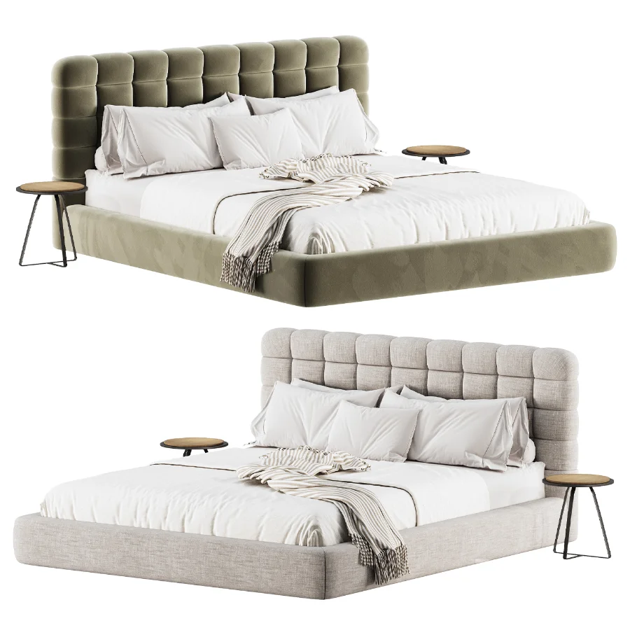 Lunara Boucle Bed Image 1