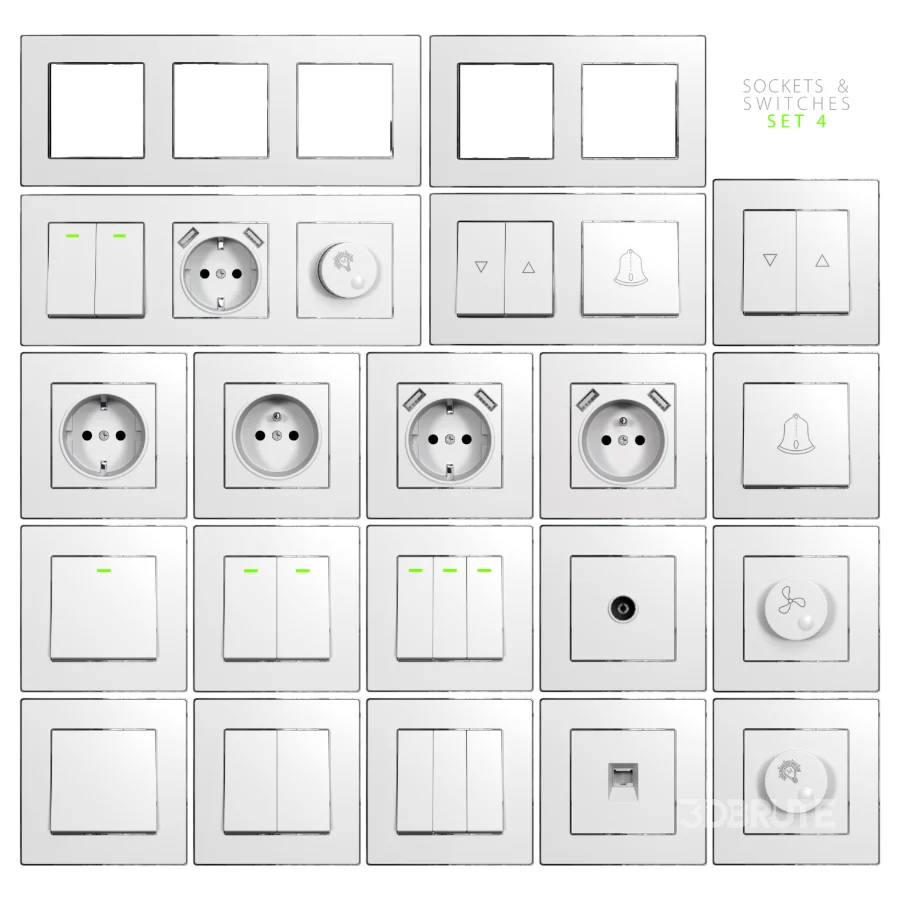 Sockets and Switches 4 Color Image 3