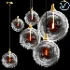 GLASS GLOBE PENDANT LAMP - Thumbnail 3